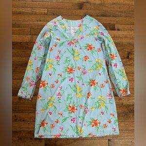 IBKUL Dress L Large Floral Sun Protection Cooling‎ SPF Summer Beach Outdoor